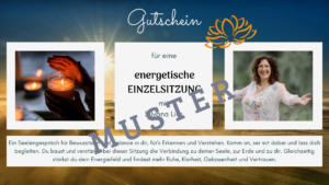 Gutschein energetische Einzelsitzung
